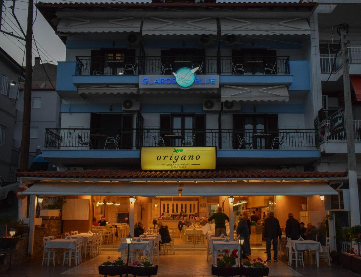 Glaros Blue Hotel Néosz Marmarász Kültér fotó