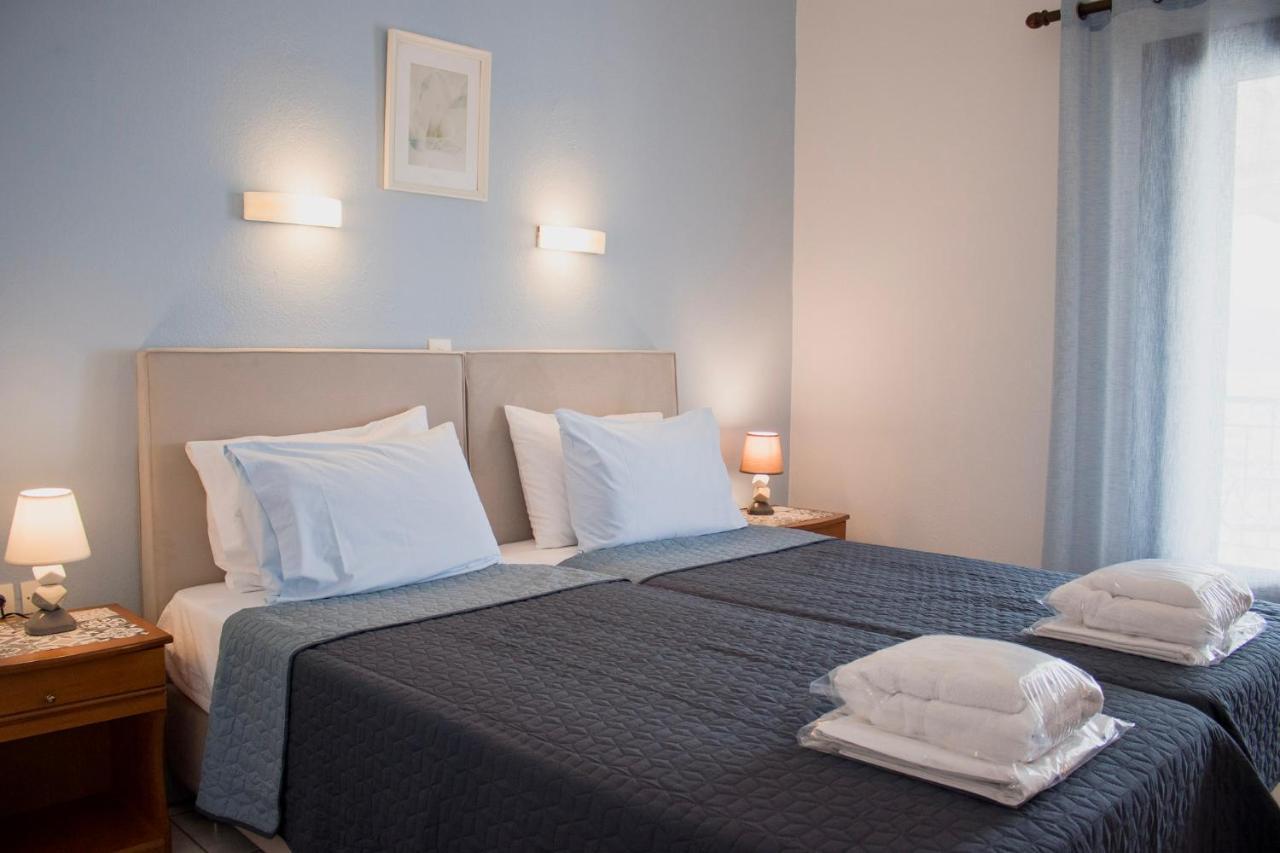 Glaros Blue Hotel Néosz Marmarász Kültér fotó