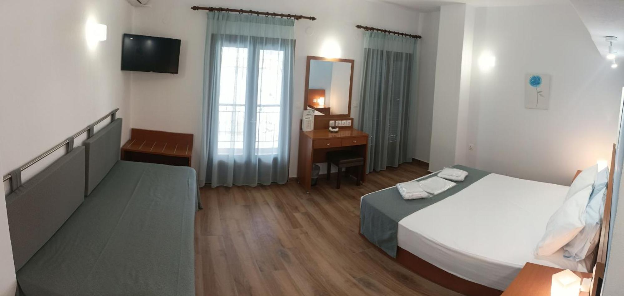 Glaros Blue Hotel Néosz Marmarász Kültér fotó