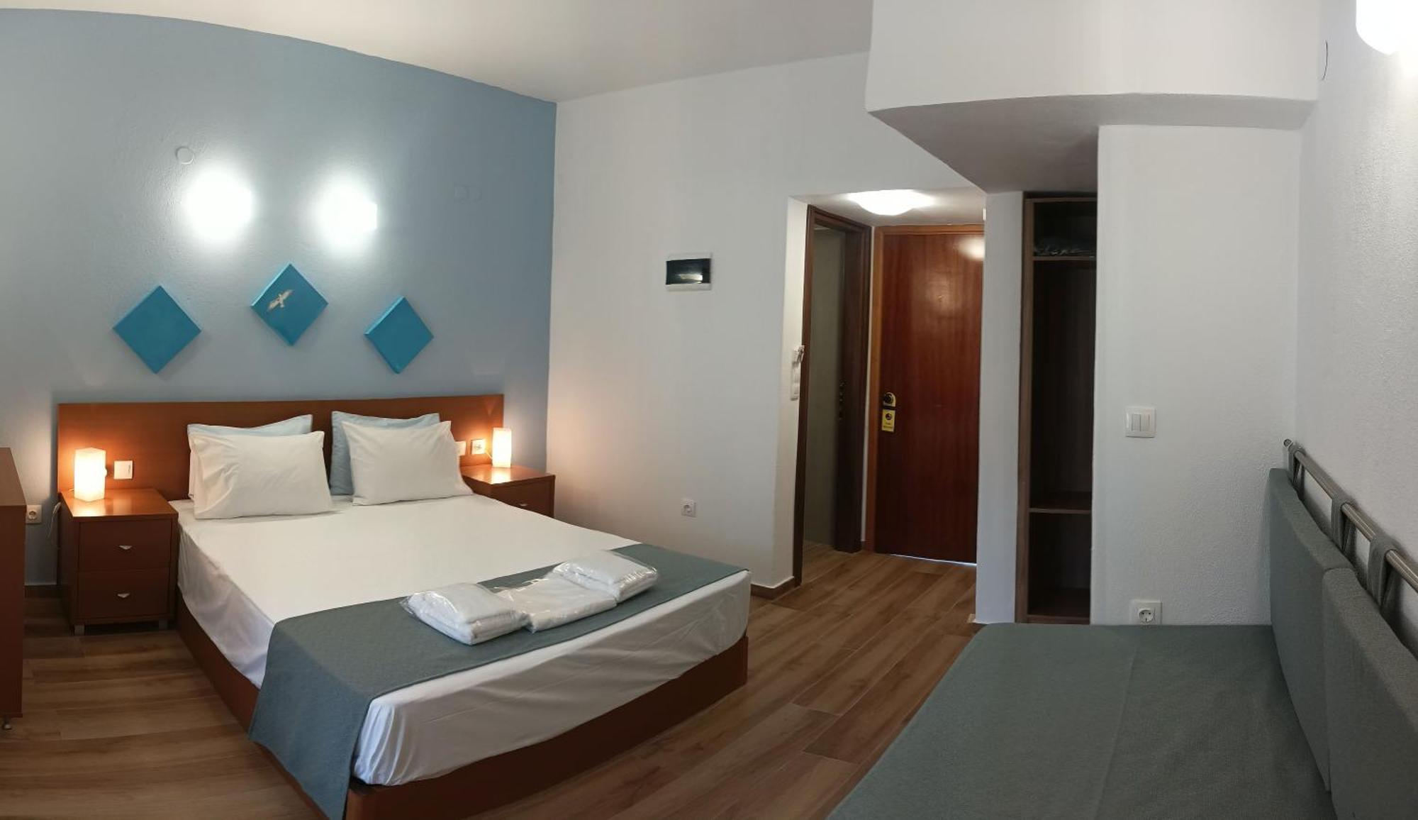 Glaros Blue Hotel Néosz Marmarász Kültér fotó